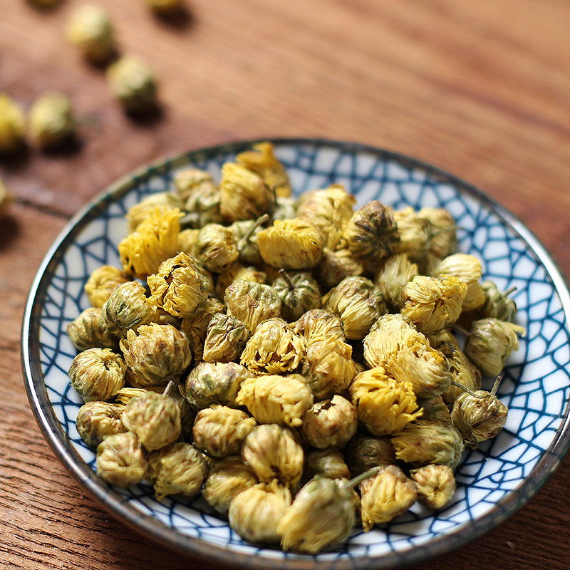 菊花花茶桐乡杭白菊花苞茶叶干胎菊王男女调理代用