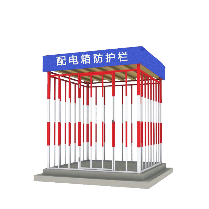 工地一级二级配电箱防护棚配电箱金属栅栏订制加工网格电箱防护棚