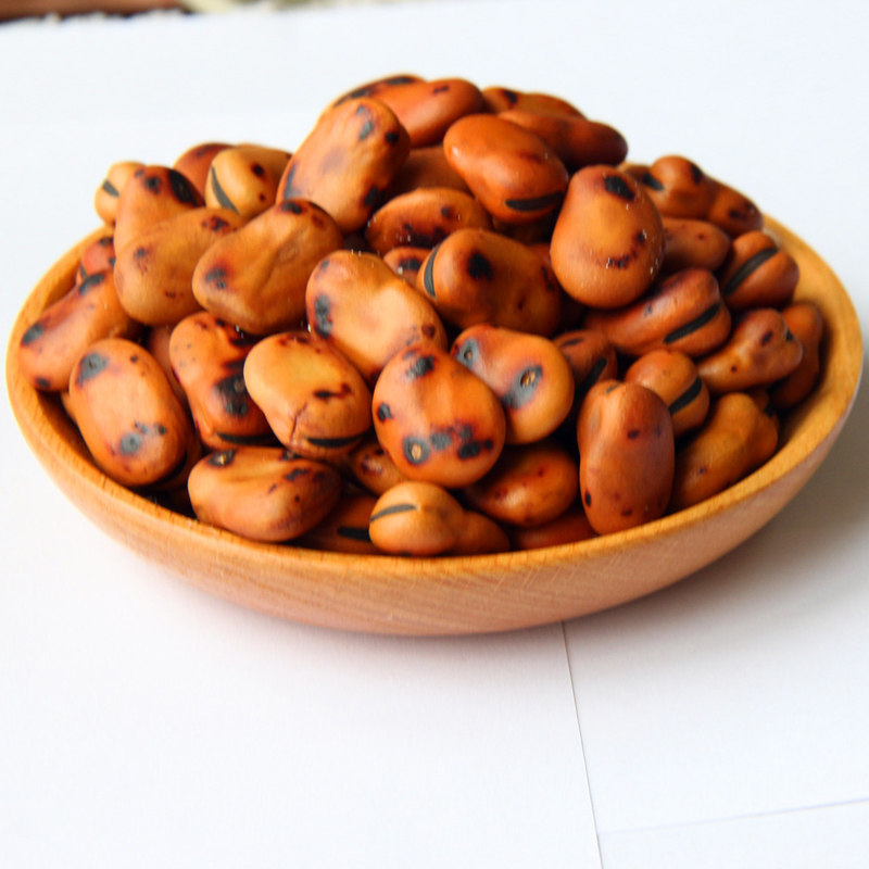 蚕豆农家铁锅原味500g干炒胡豆铁豆铁板炒货豆类制品