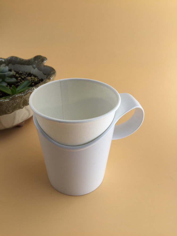 0家用茶托纸杯加厚元一一次性塑料5杯托杯座办公茶托