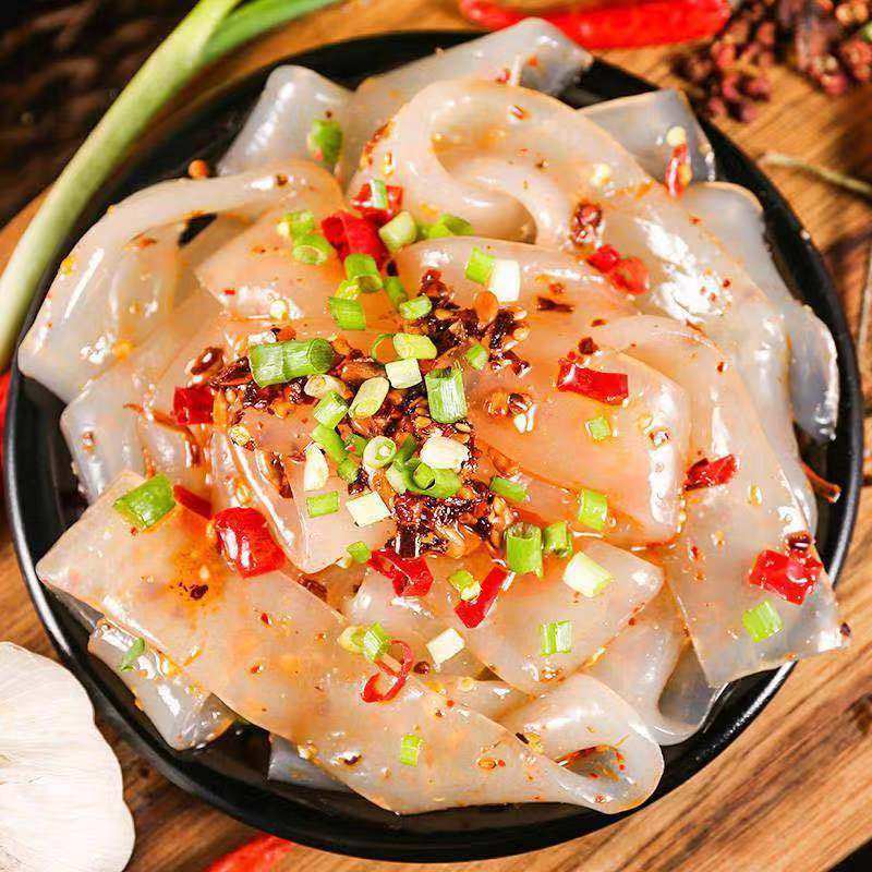 凉皮5斤特价东北特产大拉皮免速食水晶凉拌冲泡方便面