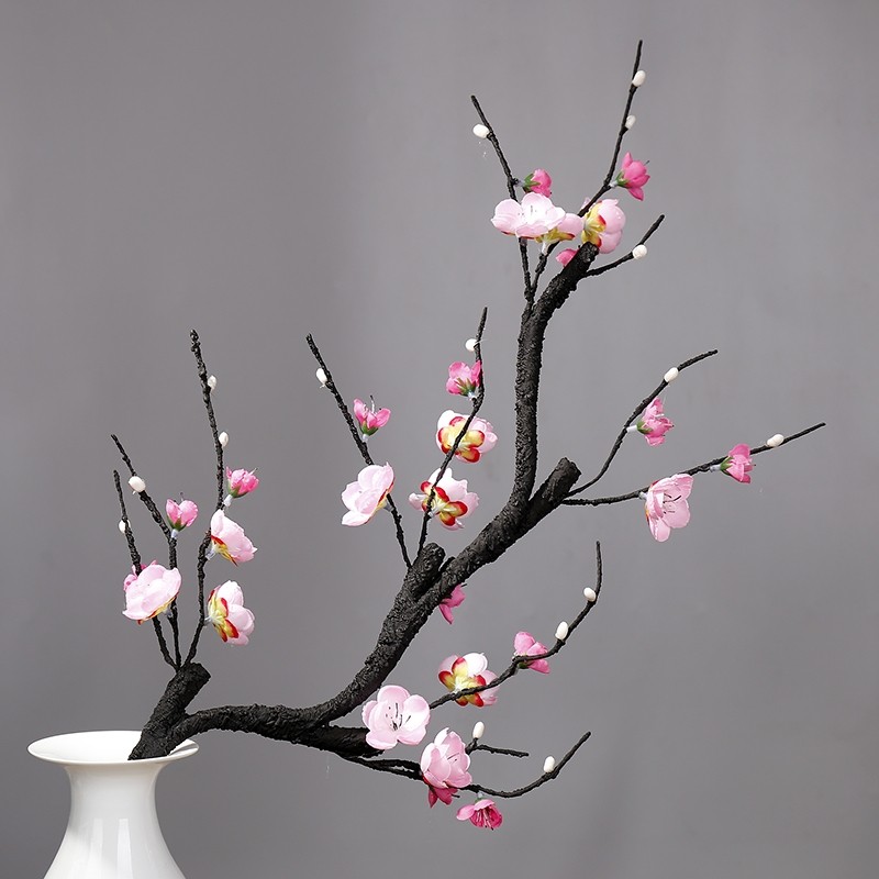 包邮单仿真梅花腊梅假花干花花瓶插花家居家居装饰仿真花