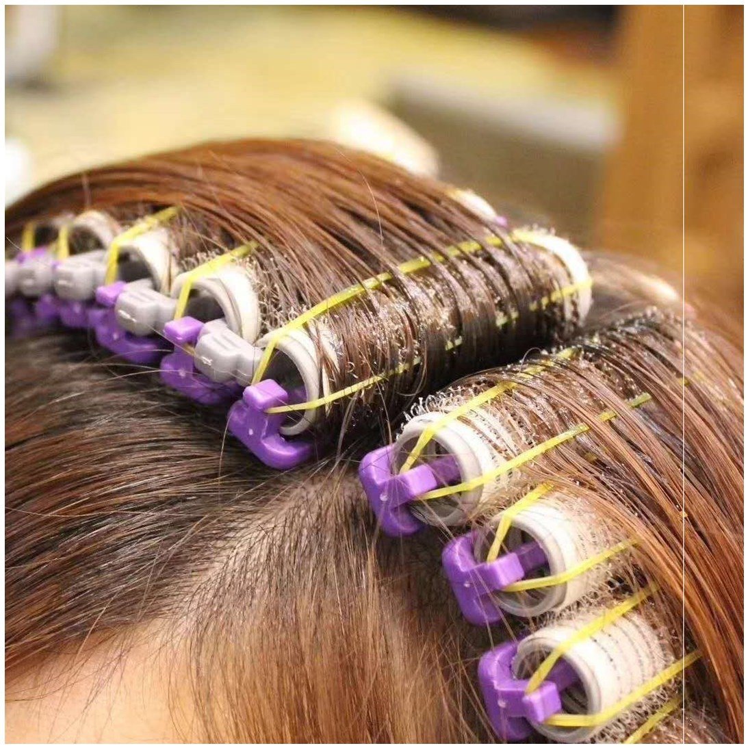 烫发卷头夹带气垫杠子隔热杠条蓬松夹卷发棒其它美发工具