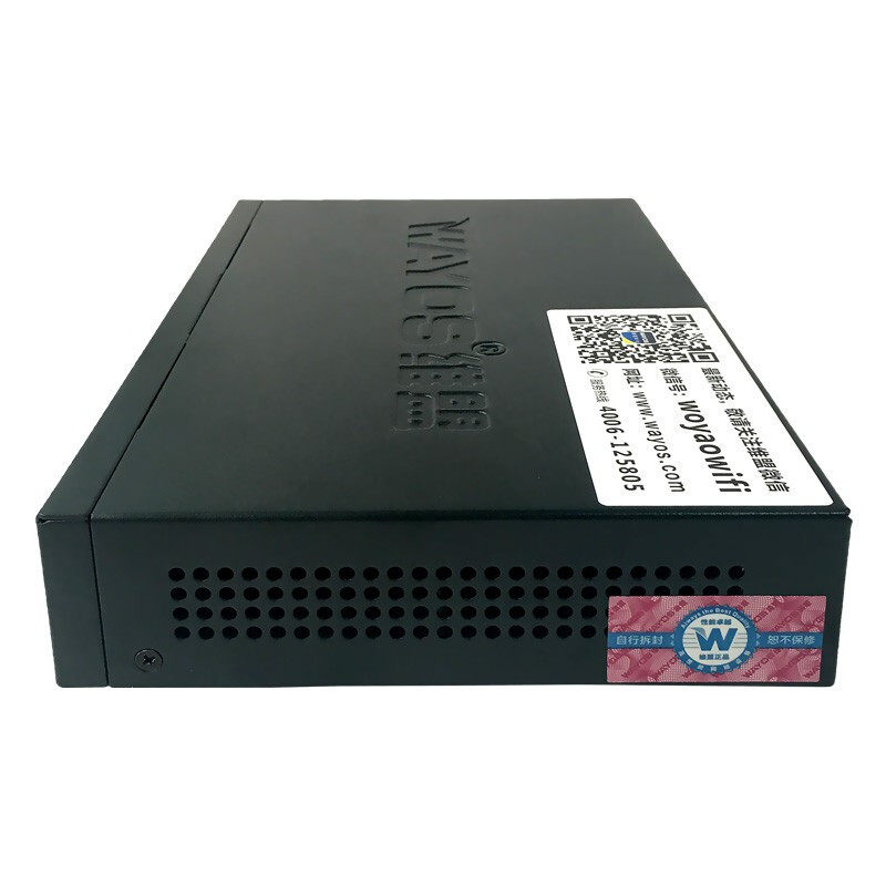 维盟wayosfbm568gfbm550g升级款千兆上网行为管理pppoe