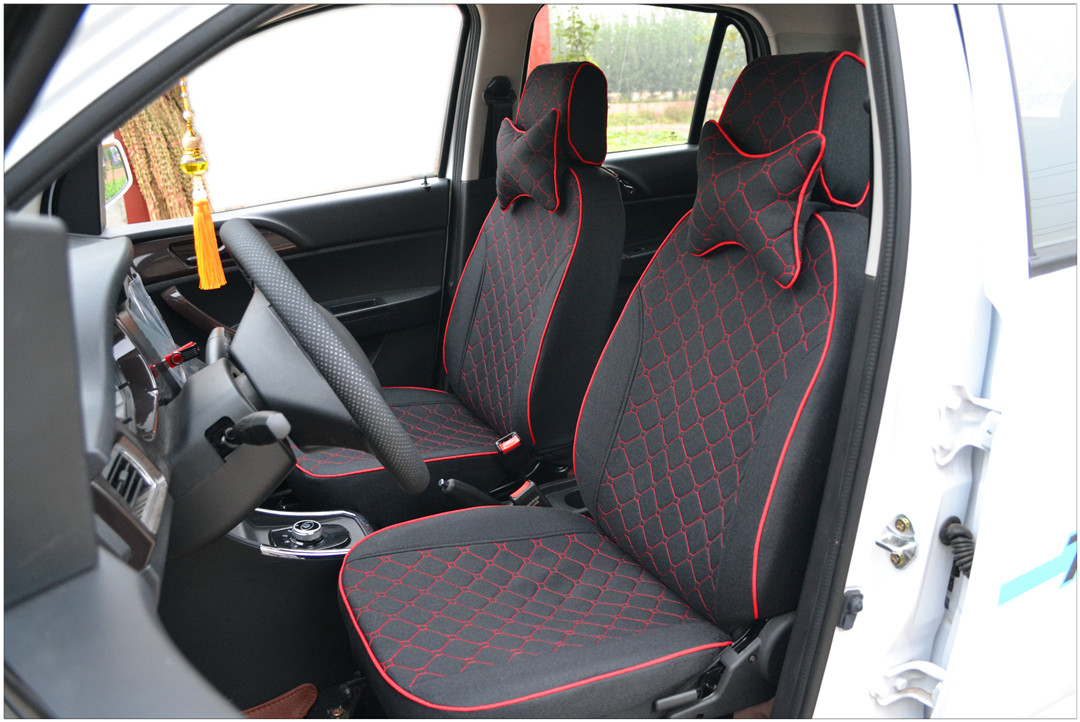 金彭d70x5s70v8狮子座专用座套亚麻全包四轮电动汽车四季专车专用座套
