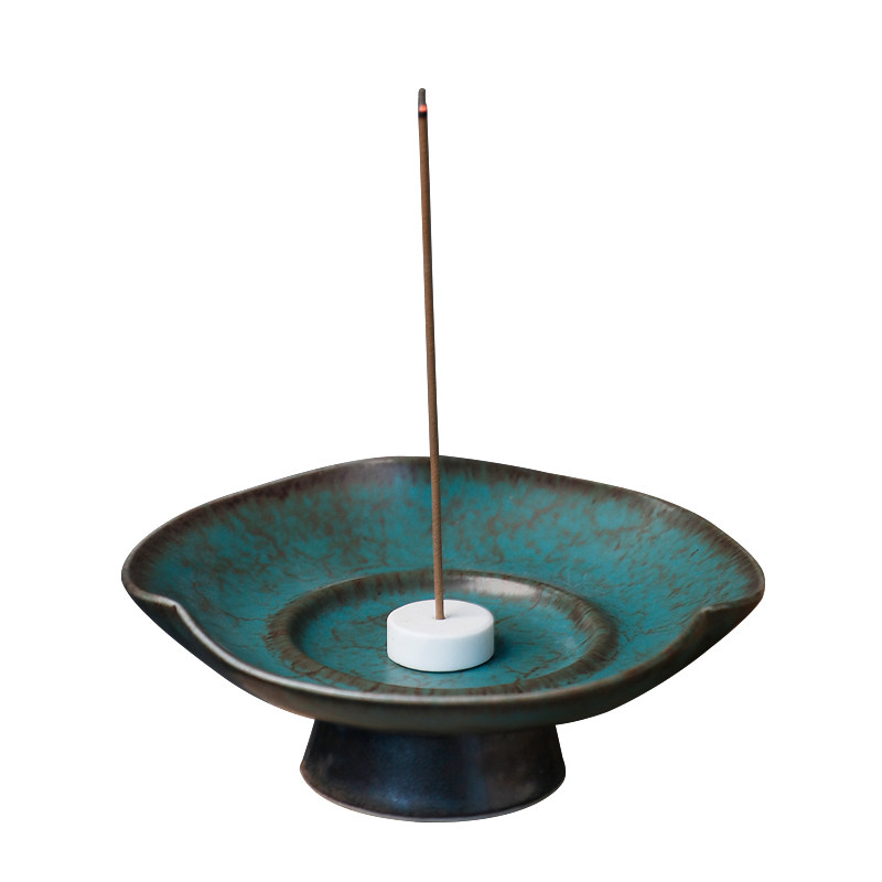 香薰茶道禅意香台器装插香香炉家用日式香座茶道