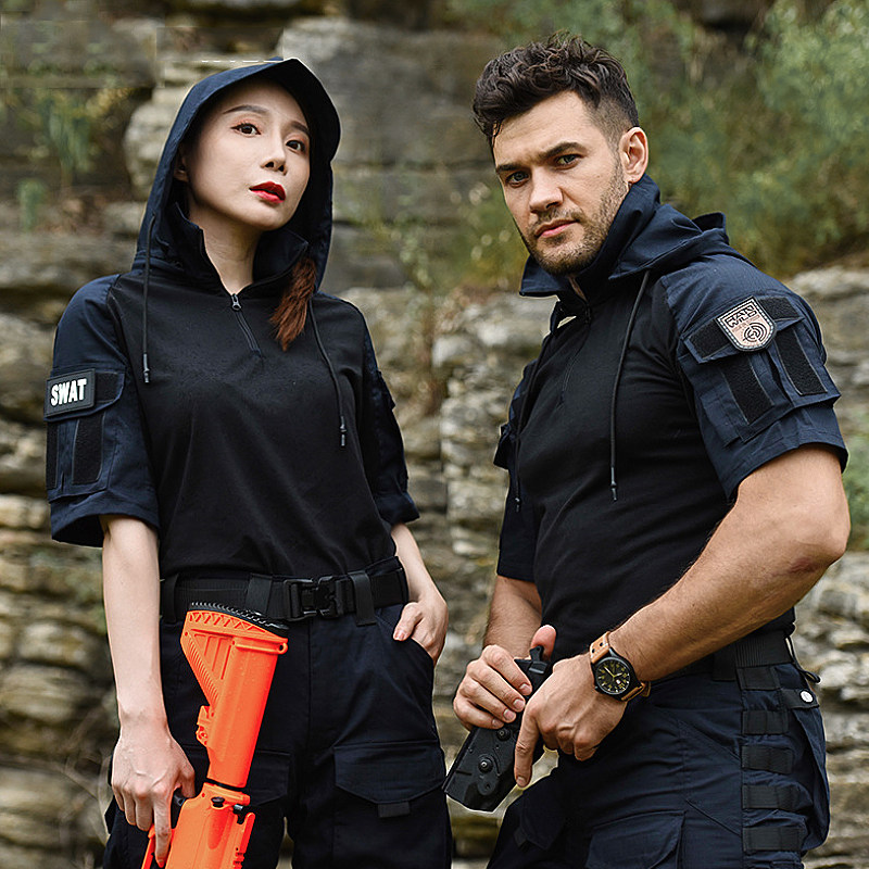 gen3蛙服短袖套装男女tr警兰黑灰sp2深藏作训外套