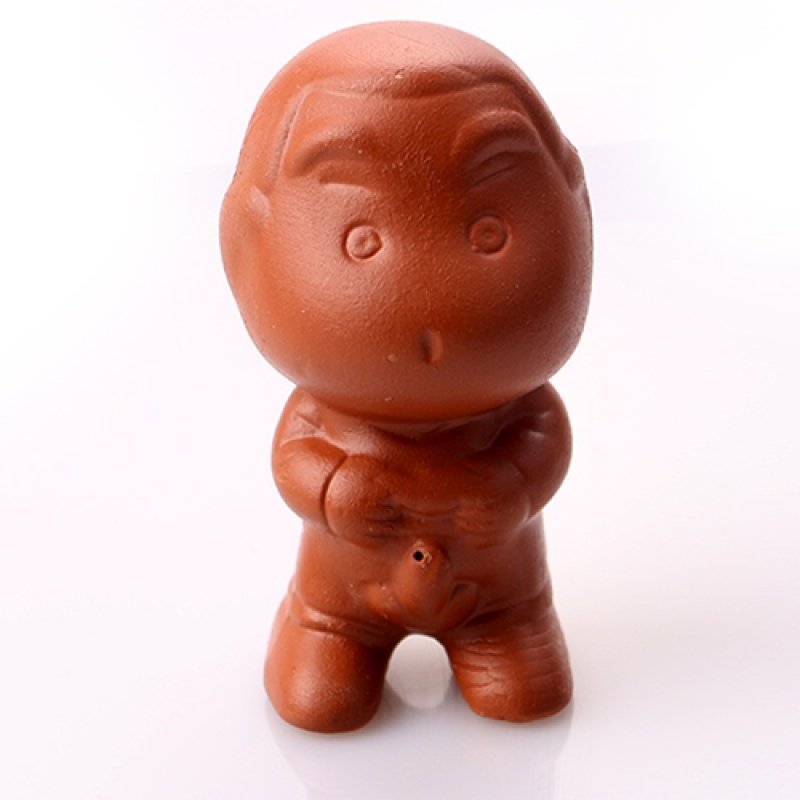 功夫功夫茶茶具茶玩茶宠摆件撒尿娃娃尿童小孩茶宠摆件