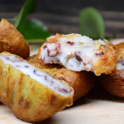 章鱼饼纳香海速冻早餐半成品鱼糜油炸日式小吃冷冻章鱼