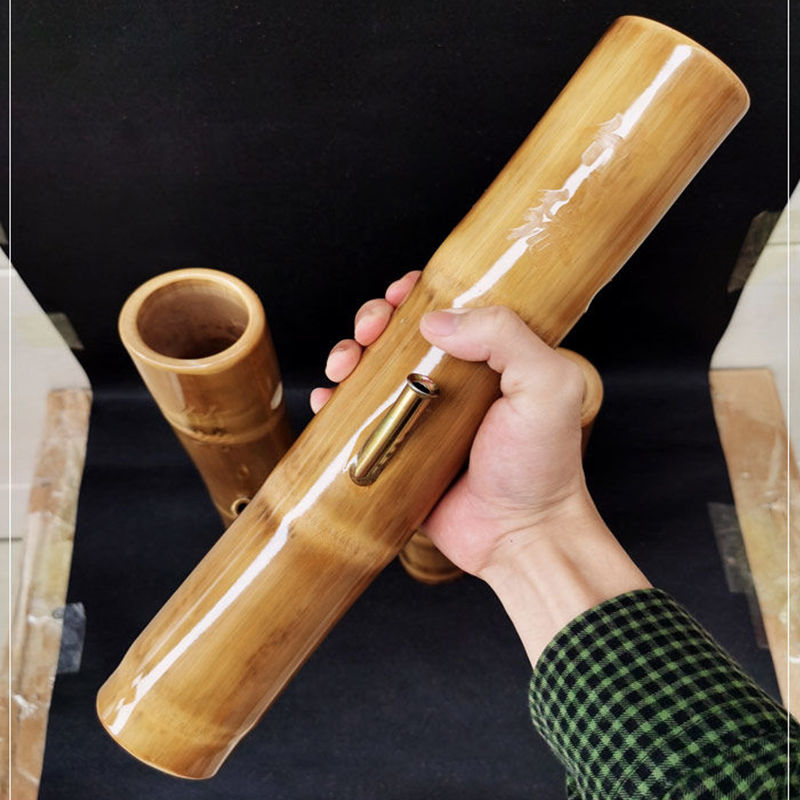 竹子水烟筒天然原竹手工手工制制作过滤氺焑壶粤西烟斗