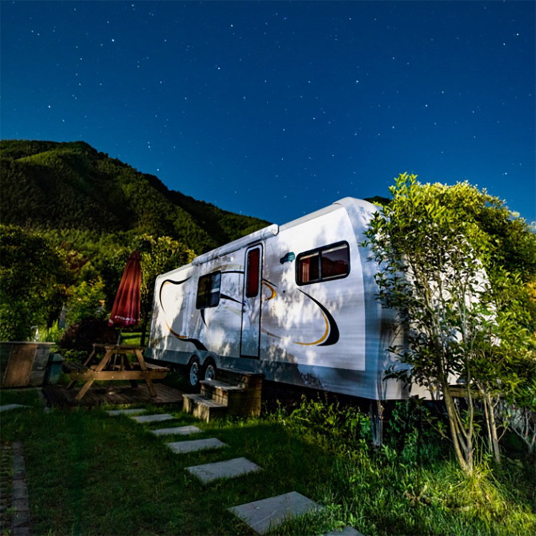 房车露营烧烤途居孝感双峰峰山营地两天天一境内自由行