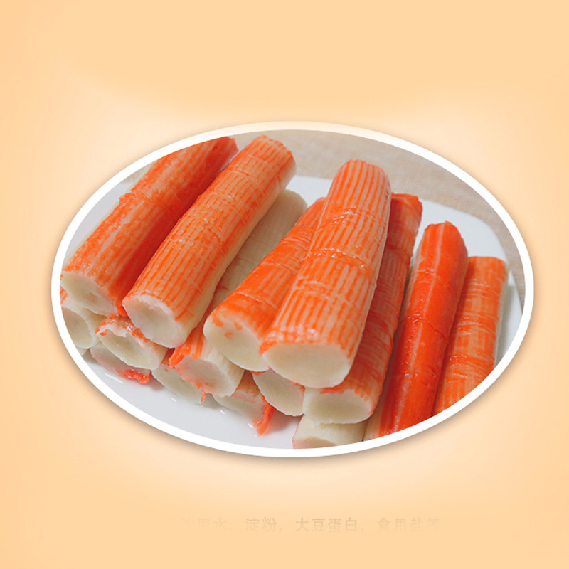 安井丸子肉棒蟹肉饭团煮饭关东麻辣烫火锅仿蟹蟹类制品