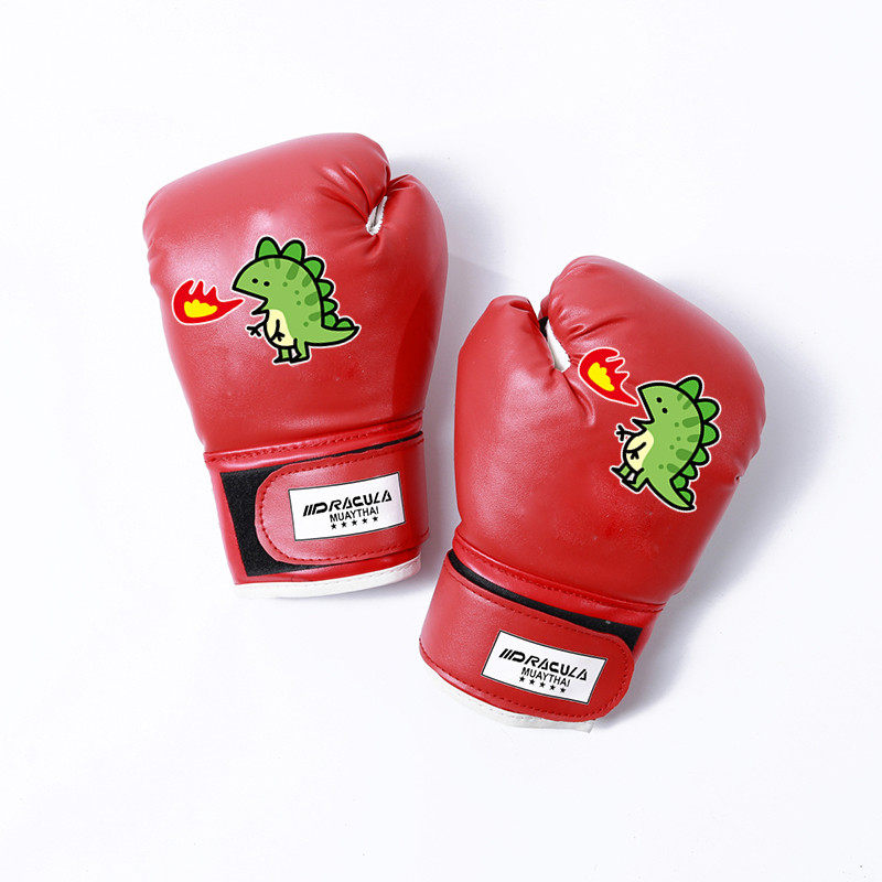 儿童拳套卡通恐龙幼儿园女孩散打313岁男孩少儿拳击手套