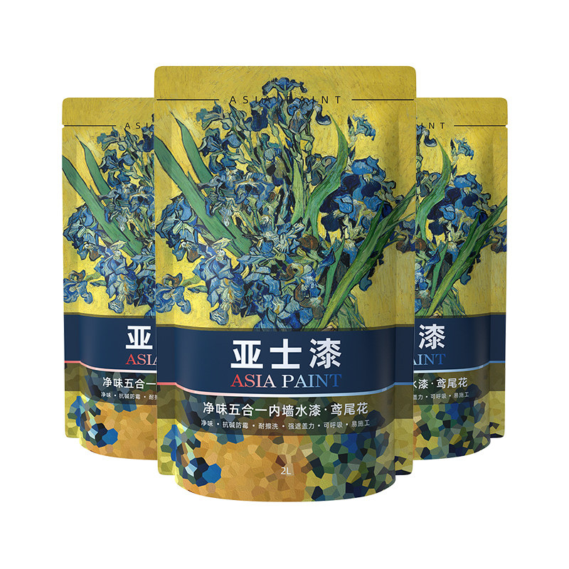 亚士漆五合合一内墙乳胶漆刷墙涂料墙漆室内自刷内墙乳胶漆