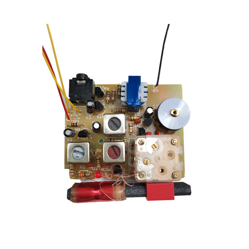 成品中夏s66e六管超外差外差式收音机教学套件组装diy套件