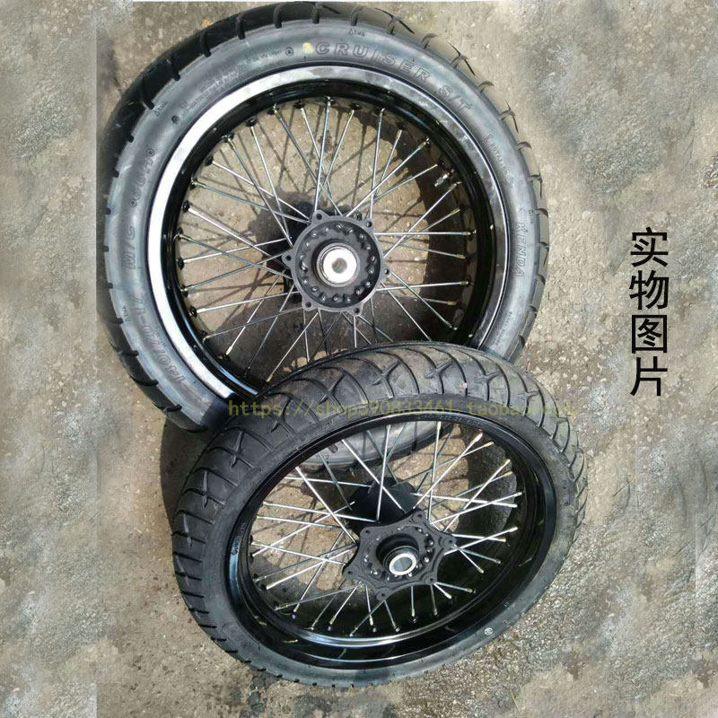 越野轮胎鑫源x2x2xx6摩托车轮圈辐条滑胎轮辋摩托车轮毂