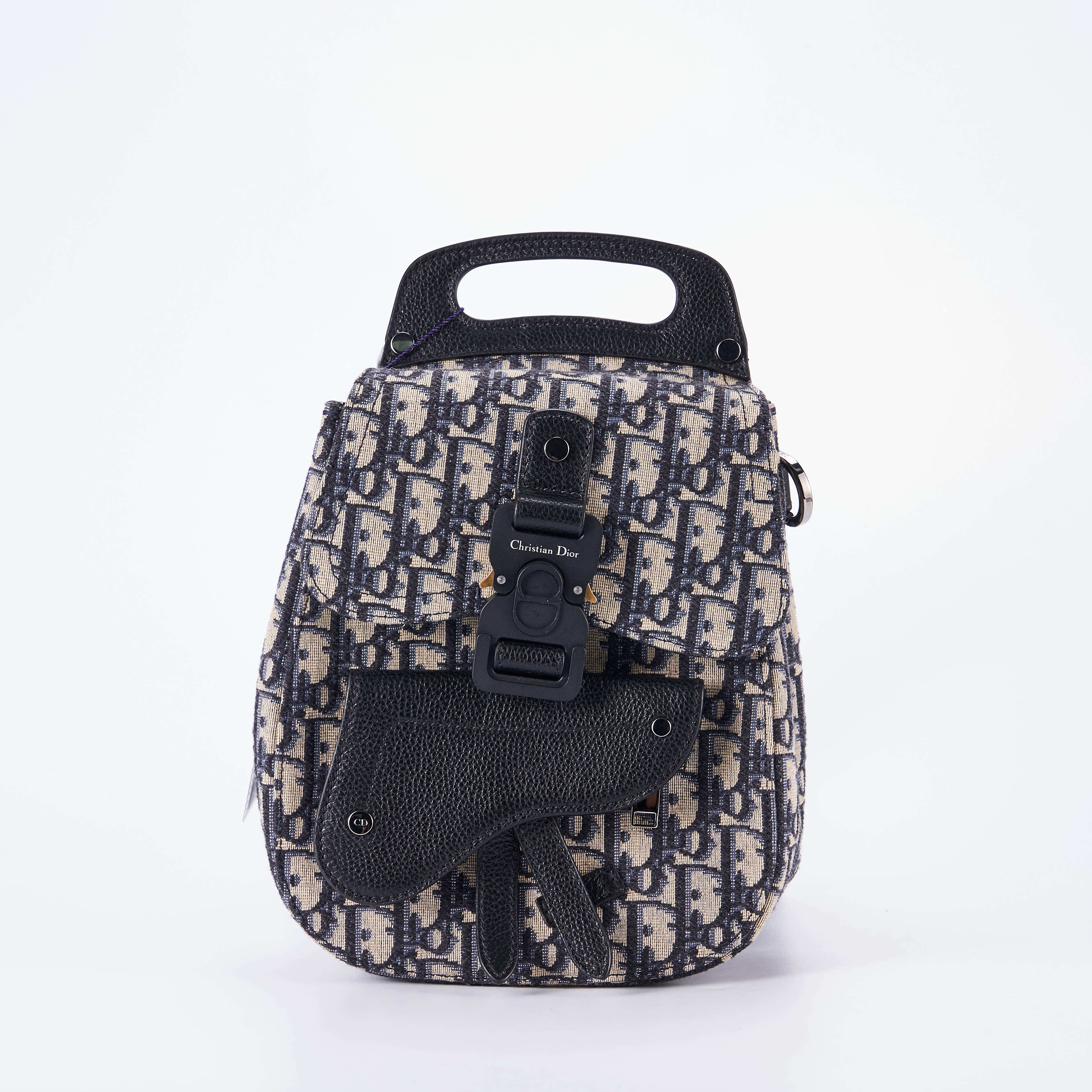 dior迪奥马鞍双肩包公价23800女士包袋