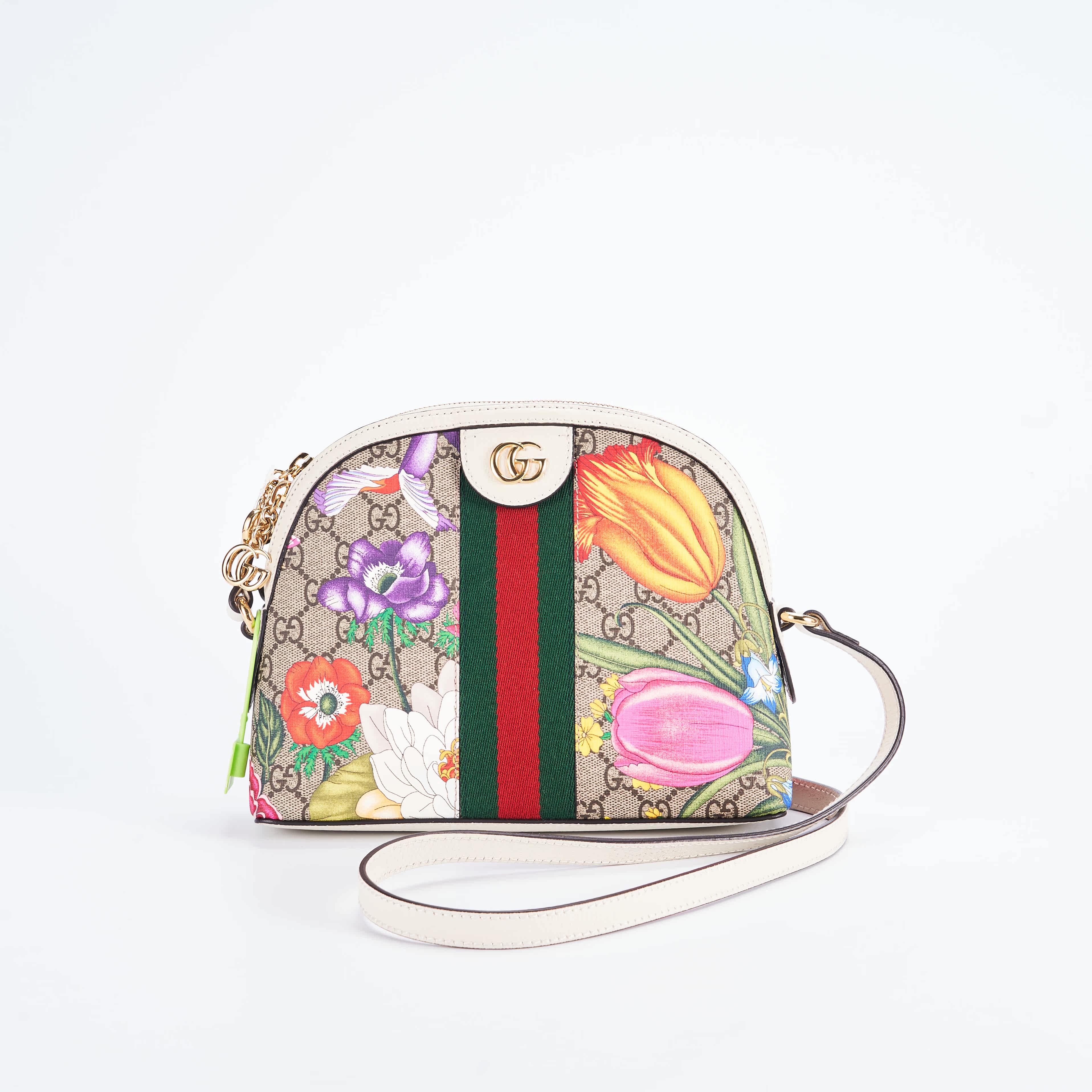 临时准新gucci花卉贝壳23819公价14890女士包袋