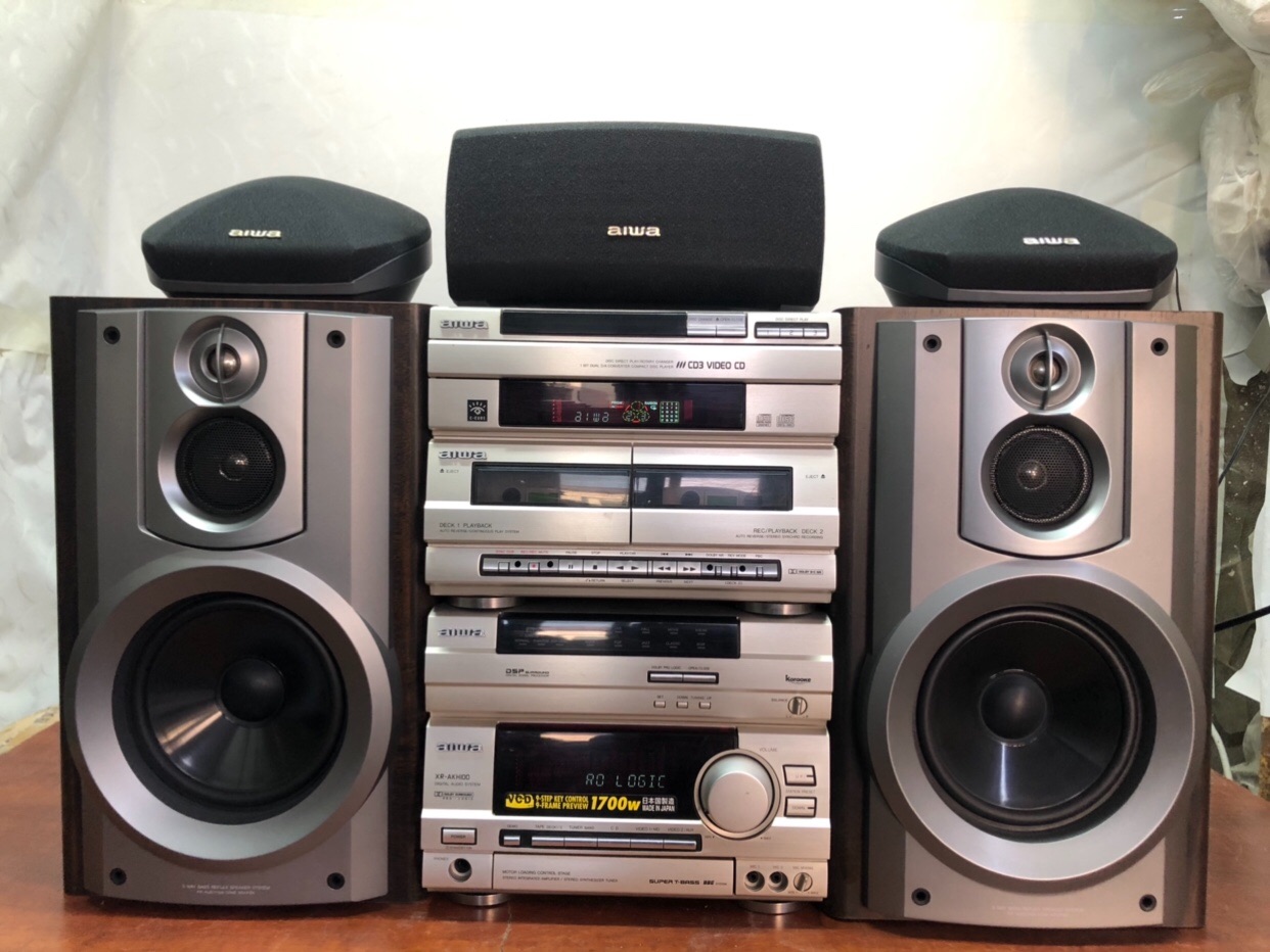 冲钻日本原装爱华组合音响nsxakh100电脑音箱hifi家庭影院组合音响