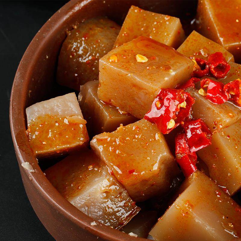 甘肃兰州陇西特产小吃荞粉碗坨荞粉凉粉凉皮子两份包邮.