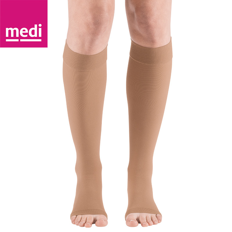 medi迈迪德国弹力袜加强款二级压力中筒医用治疗型静脉曲张袜