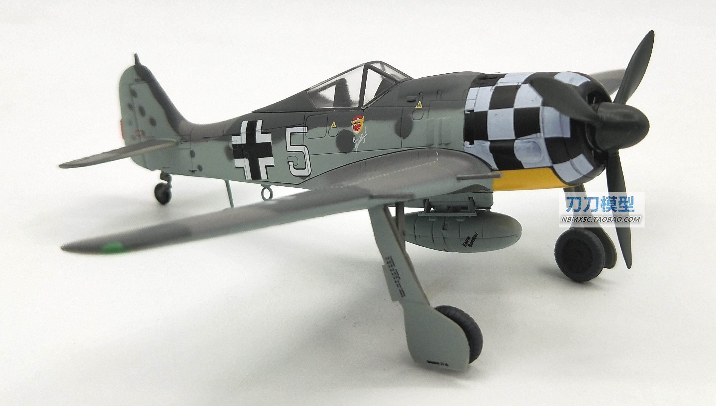 飞机战斗机模型德国fw190a-6号手成品摆件航模