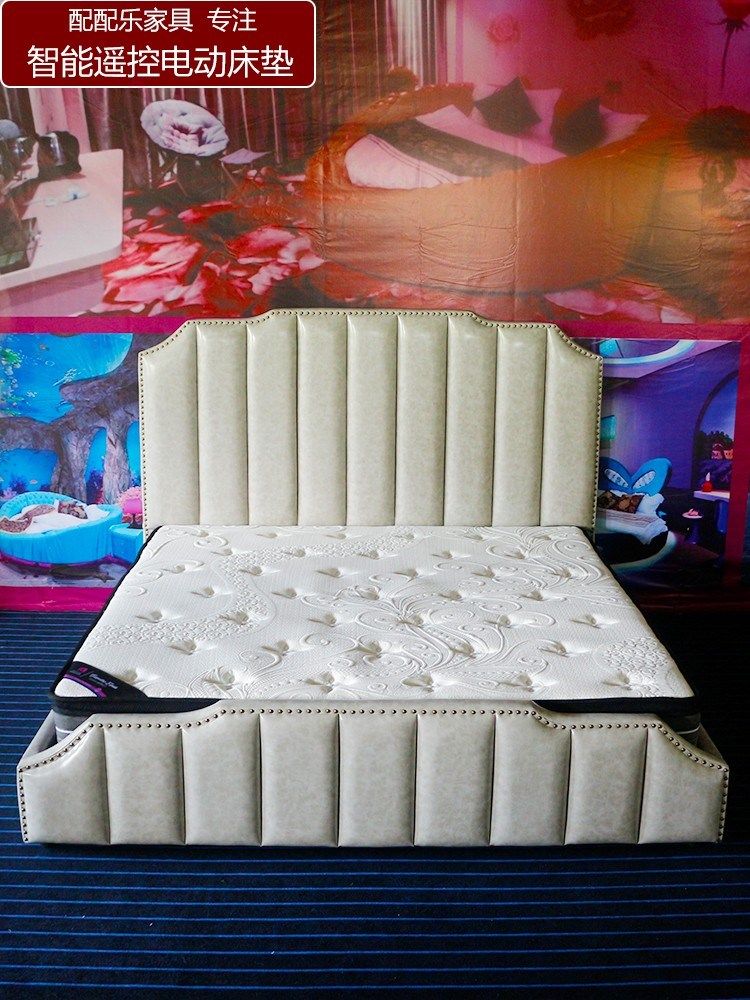 震动遥控助力多功能乳胶情侣酒店智能夫妻床垫其他床垫