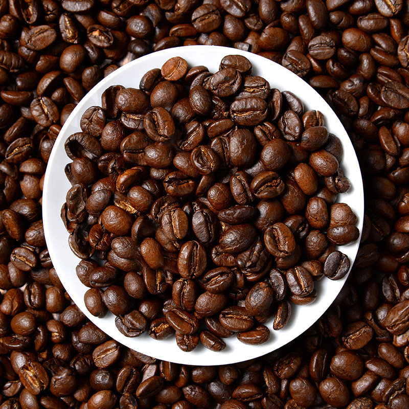 云南南普洱金漫咖啡一点到家原味小粒咖啡豆咖啡粉咖啡豆