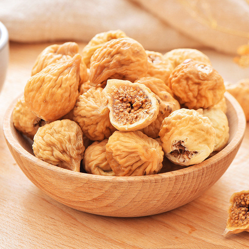 无花果干连罐500g罐装新货新疆特产干果泡水煲汤无花果干