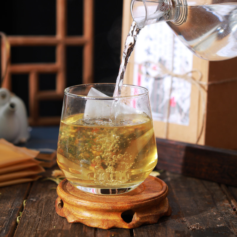 十八味清肺茶非养润肺吸烟者止刻化痰罗汉果排粉养生茶