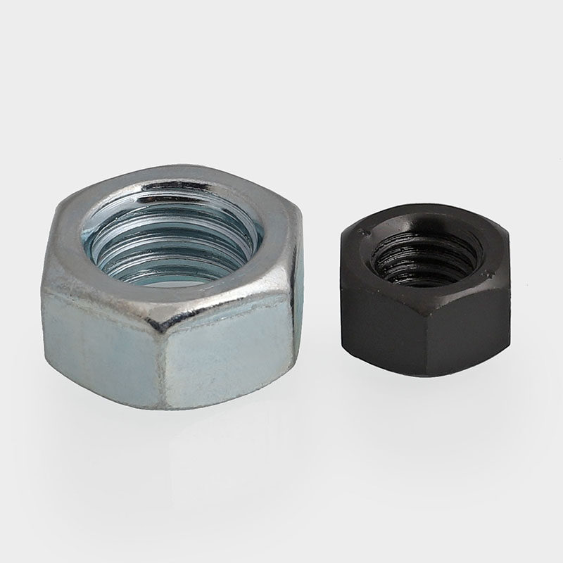 六角螺帽螺母镀锌发黑镀镍m2m3m4m5m6m18螺母