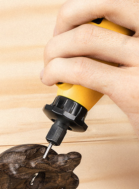 得力电磨机小型手持家用打磨机雕刻电动工具抛光神器切割玉石手工得力