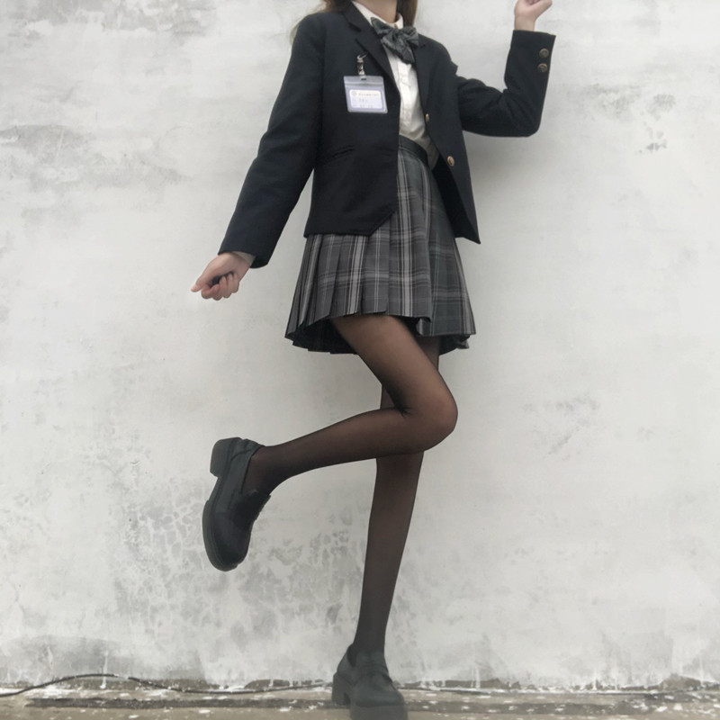 每满女夏制服jk黑色光腿神器性感丝袜专区跨店连裤袜