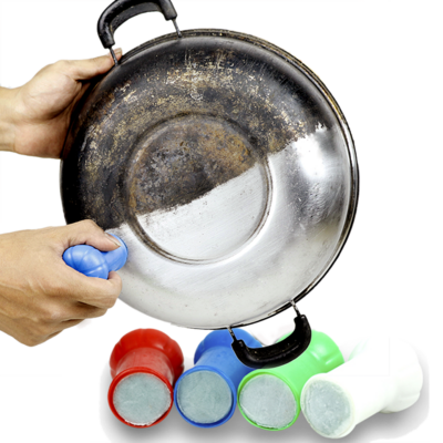 5个装厨房刷锅神器不锈钢去污魔力棒洗锅底刷子金属除锈清洁擦