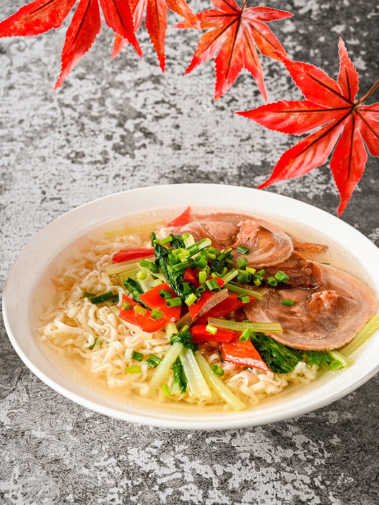 星菜冻干面非油炸网红泡面组合6桶