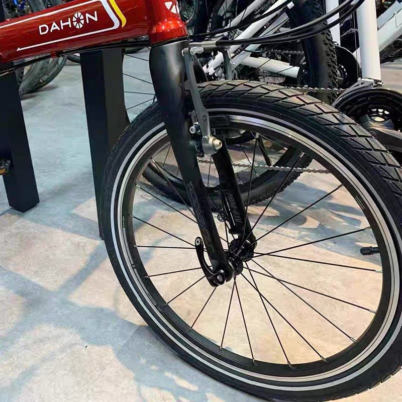 silverock碳纤维前叉小轮车p8折叠20寸夹前275克前叉