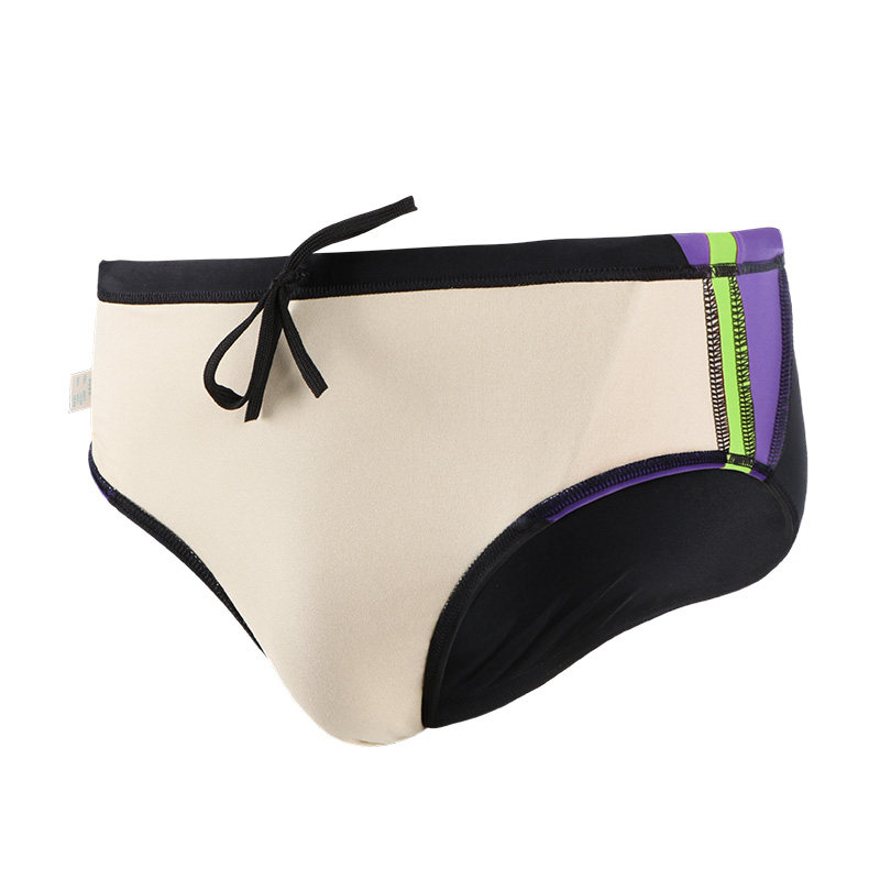 泳裤yingfa英发专业三角男士儿童童速松紧绑带男士泳衣