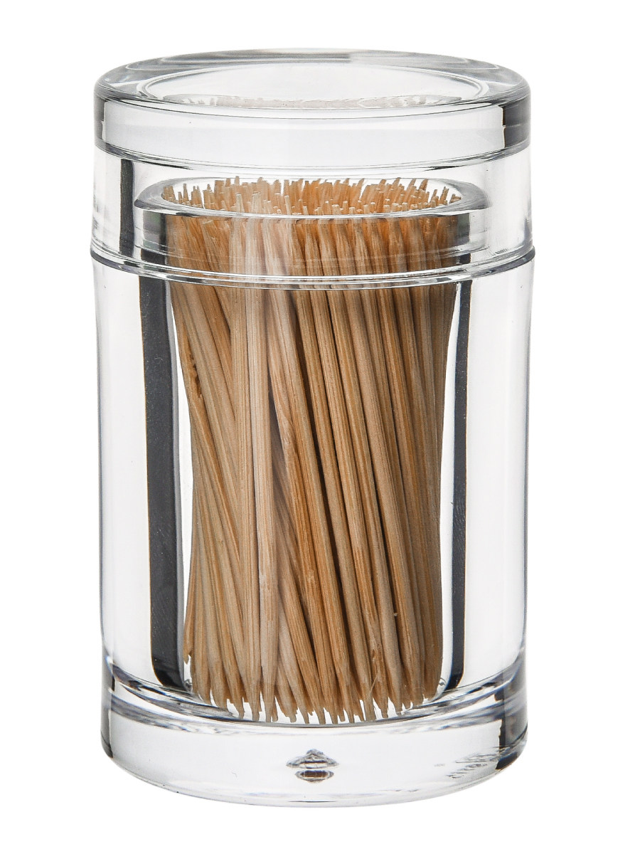 牙签餐厅可爱创意蛋形加厚客厅家用透明酒店牙签盒