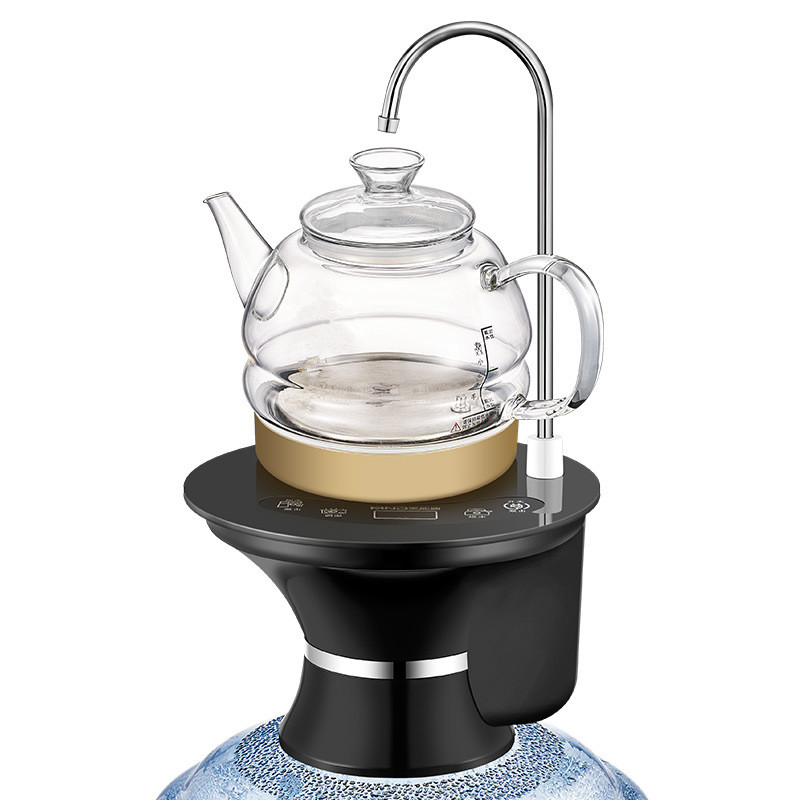 自带烧水加热桶装水抽水器电动家用饮用矿泉水桶自动上水器吸水
