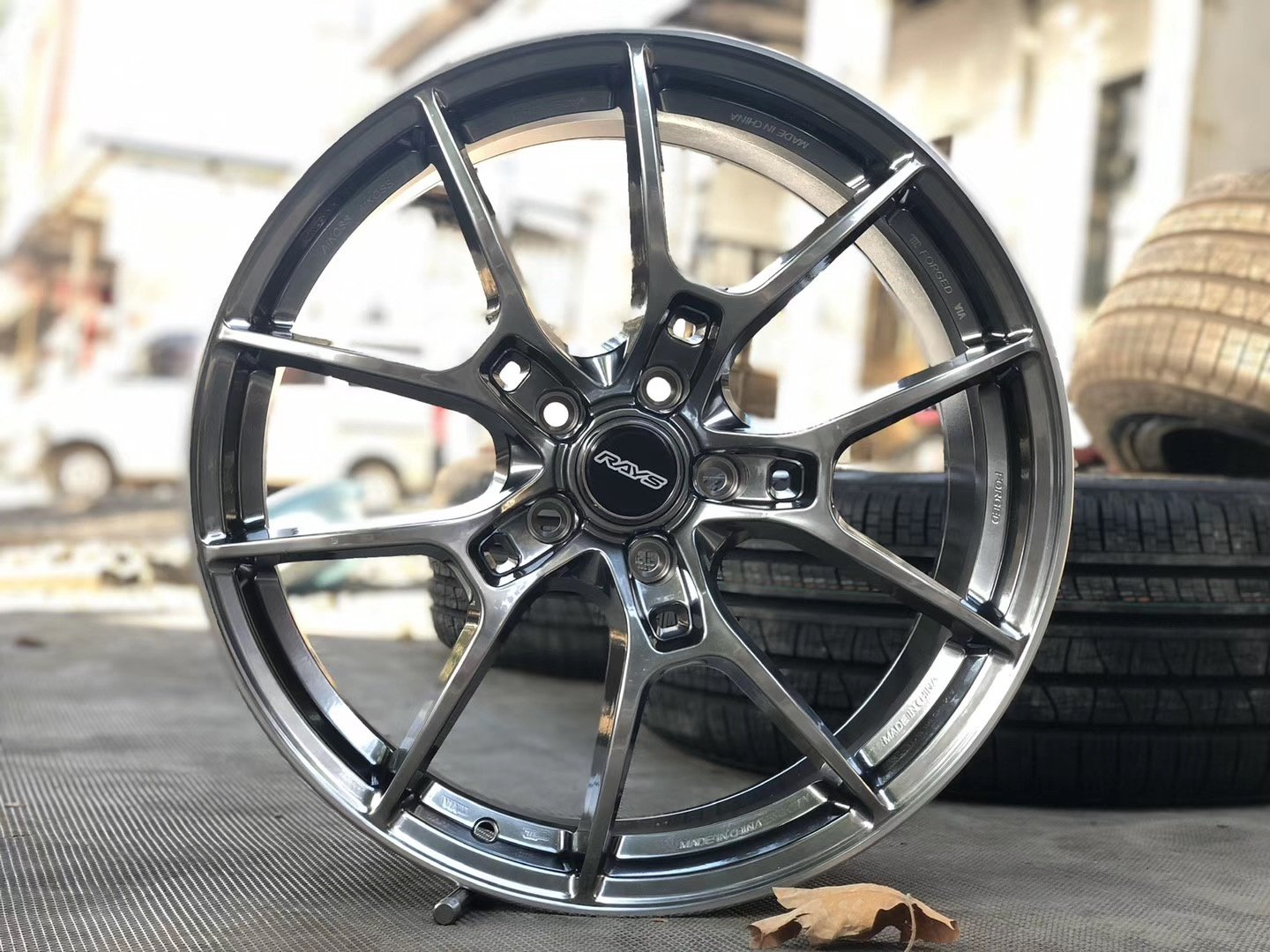 rays4孔时尚设计量化轻量车型轮毂适配171819寸轮毂