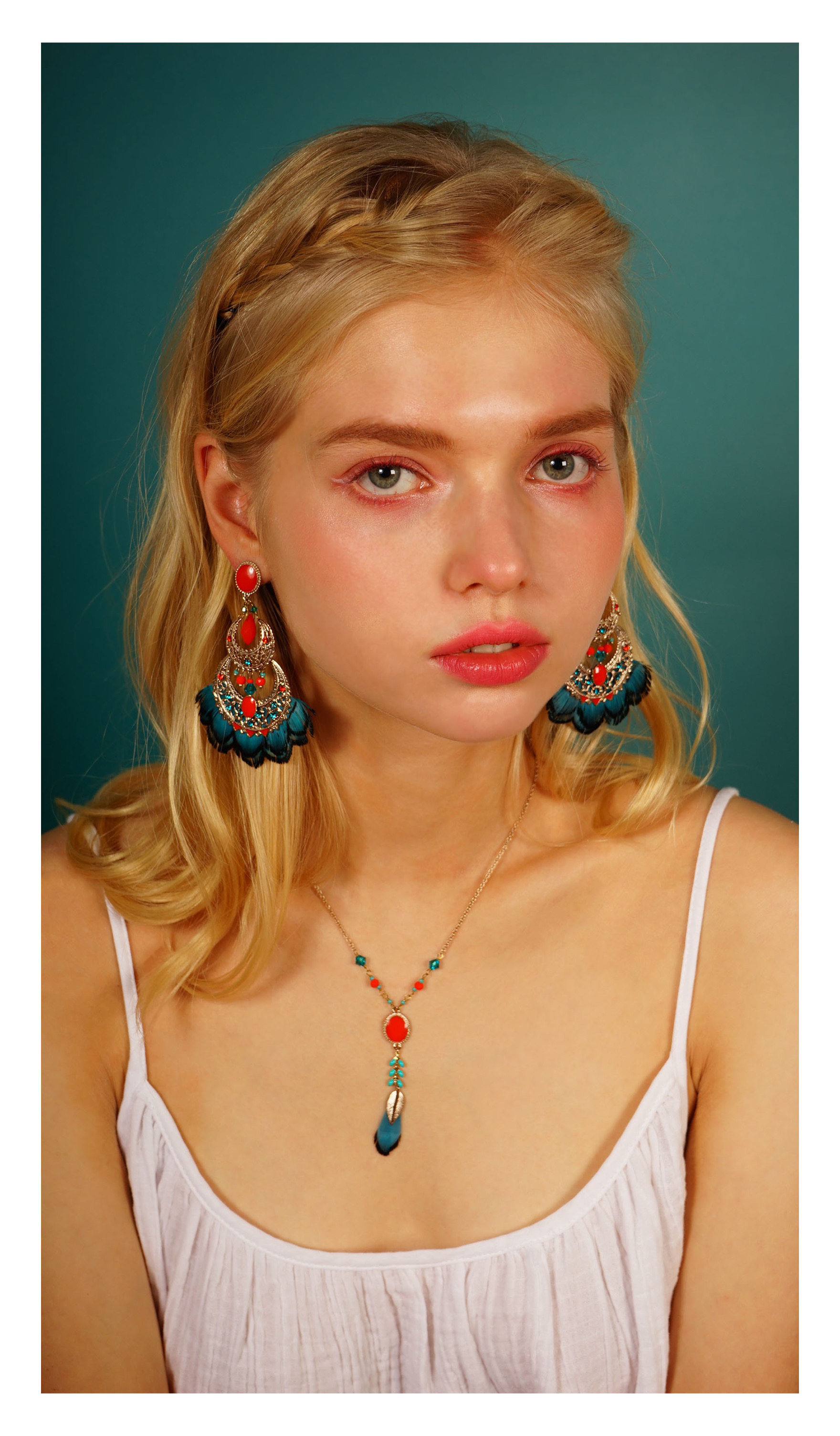 satellitealizia系列法国奇幻珠宝耳环闪耀气质个性耳钉