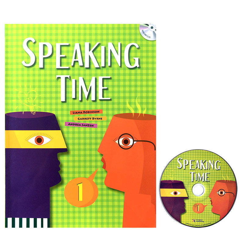 儿童英语教材 speaking time 1级别 进口美国compass 少儿英语口语