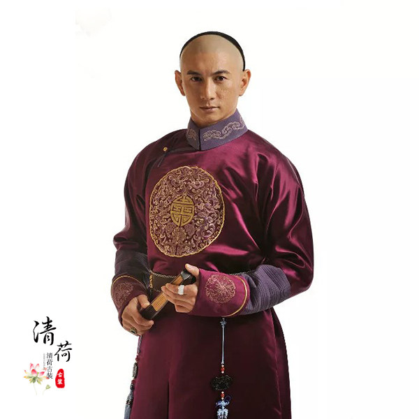 影视步步惊心心同古装吴奇隆同款阿哥贝勒清朝民族服装