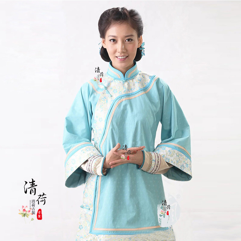 古装影视民国国秀禾服中国国风清末小姐太太民族服装