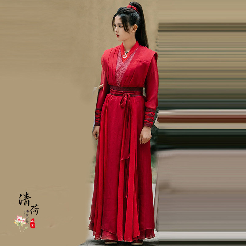 古装同款女服影视且听凤鸣凤舞汉服女仙女侠女民族服装