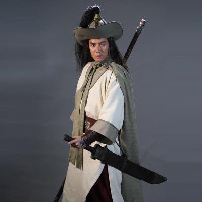 影视古装水浒传英雄好汉同款棉麻武侠剑客侠客史进民族服装