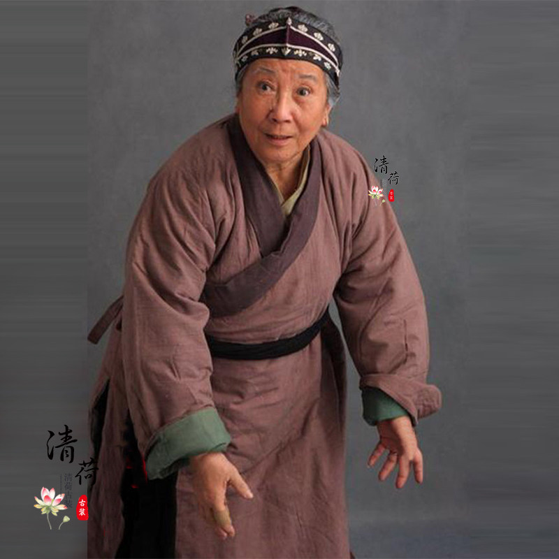 古装影视女士汉服棉麻群演老太婆丫鬟下人仆人民族服装