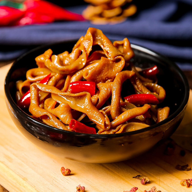 辣味麻辣零食阿伯脆鸭脆肚丝香休闲独立小包肉制品