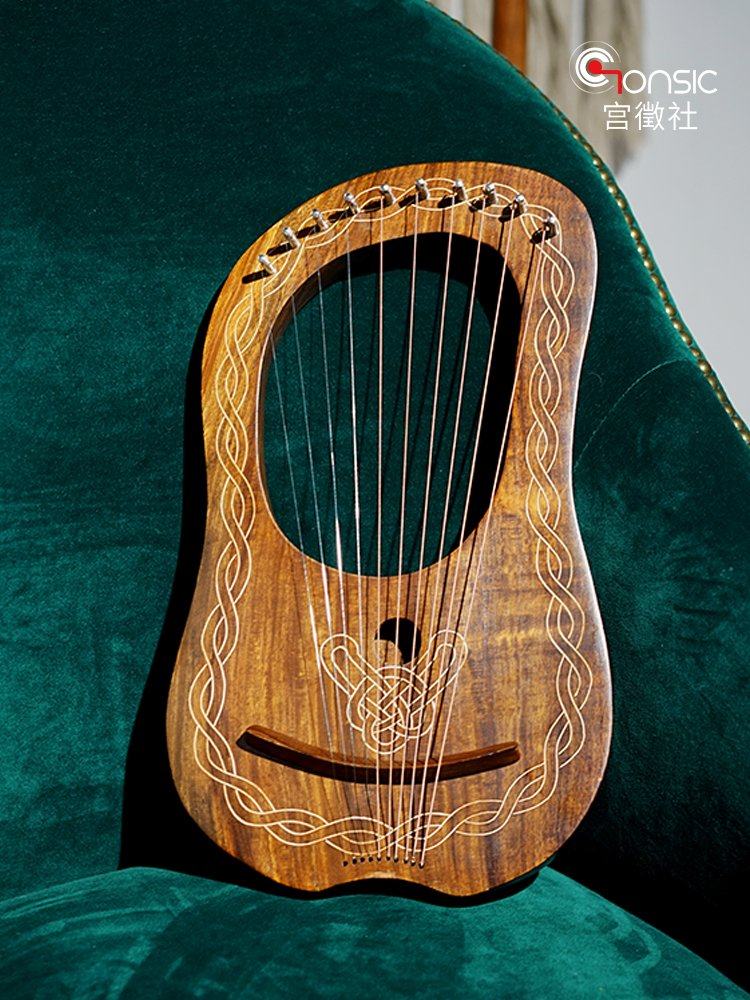 弦琴口琴竖琴小型乐器雅乐便携式易学进口里拉竖琴