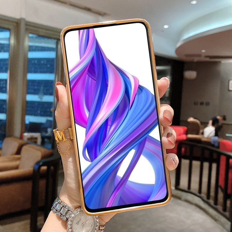 华为荣耀镜头ins镜子化妆镜化妆爱心por潮牌网红手机保护套